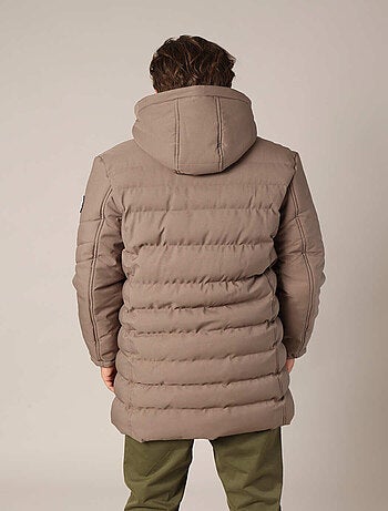 Doudoune longue à capuche
'Deeluxe'