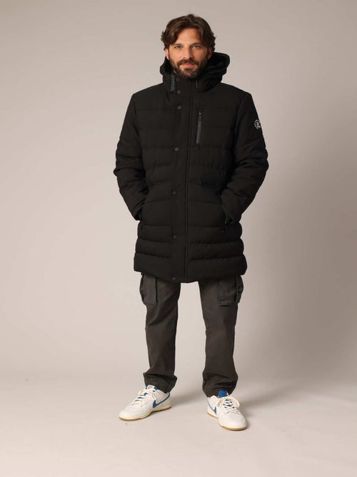 Doudoune longue à capuche
 'Deeluxe' - Kiabi