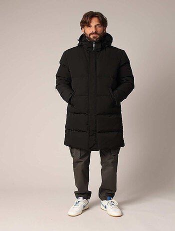 Doudoune longue à capuche 'Deeluxe'