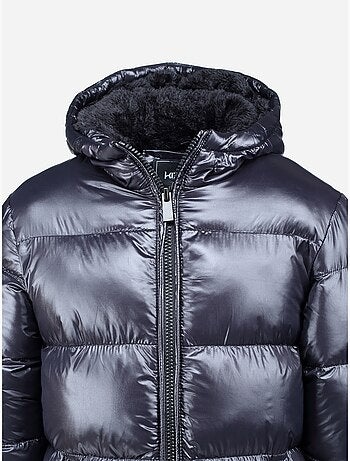 Doudoune longue à capuche