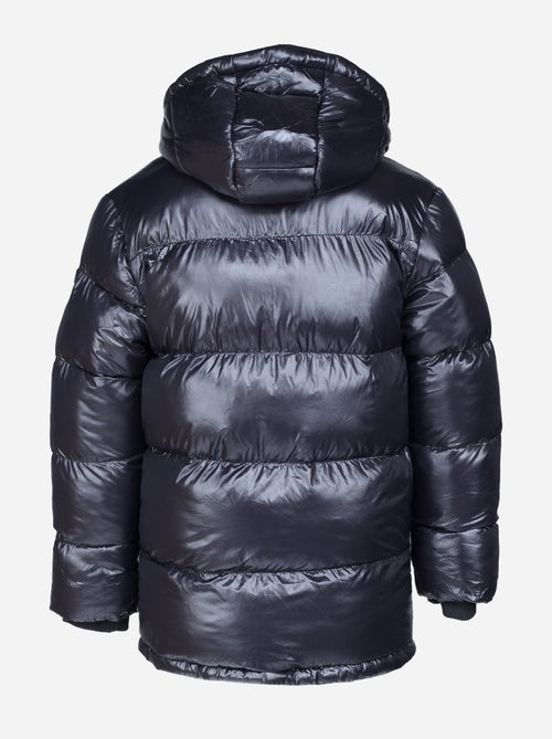 Doudoune longue à capuche - Kiabi