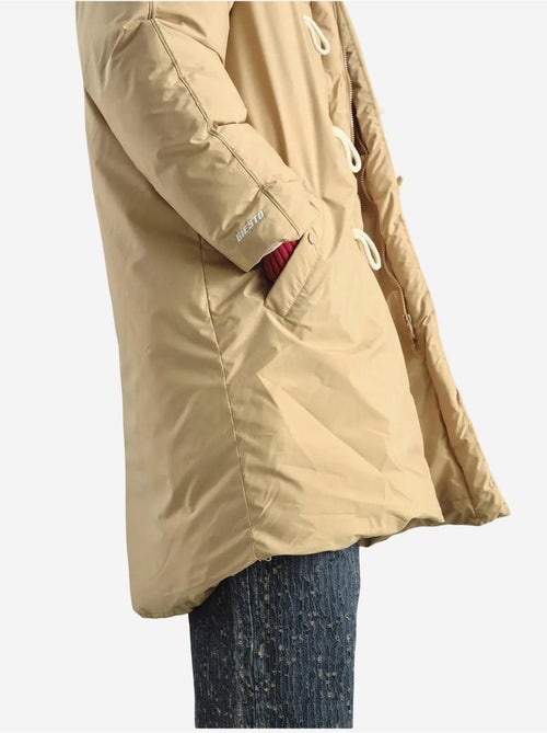 Doudoune longue à capuche pour homme giesto avec poches - Kiabi Doudoune longue à capuche pour homme giesto avec poches - Kiabi