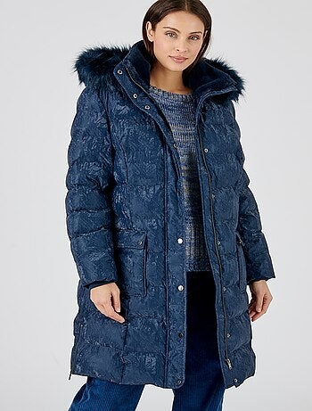 Doudoune longue à capuche Thermolactyl - Damart