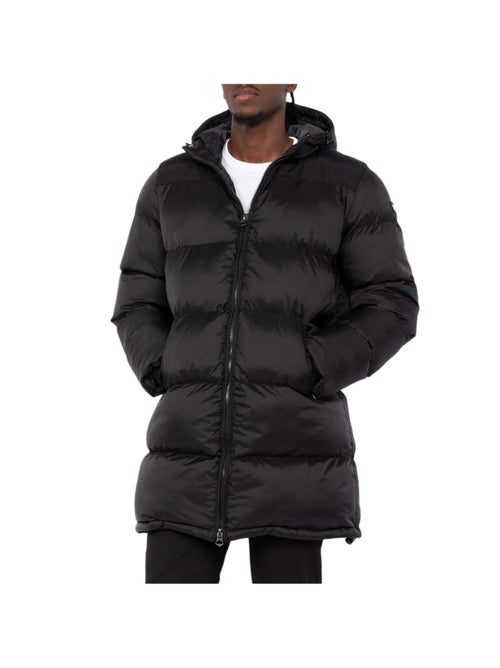 Doudoune longue e à capuche Homme Schott - Kiabi