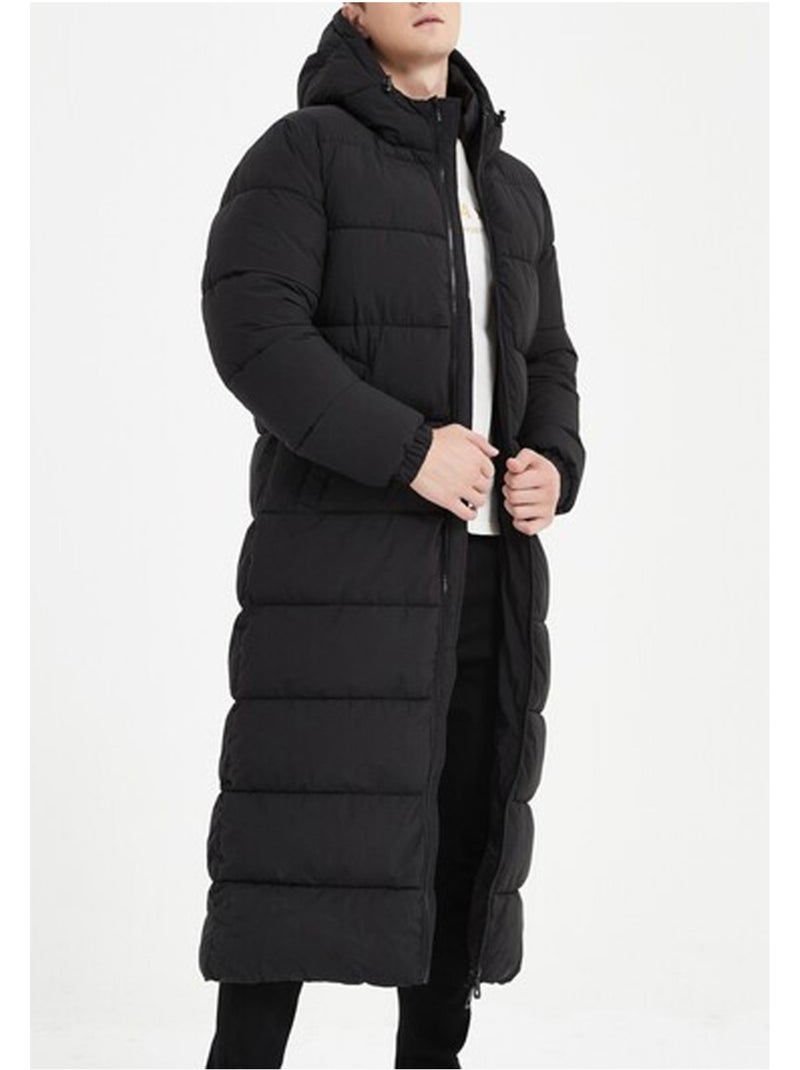 doudoune longue Kebello Noir Noir - Kiabi