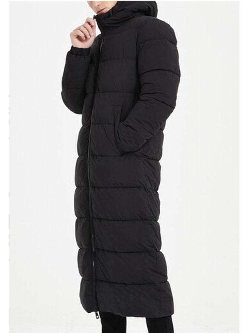 doudoune longue Kebello Noir Noir - Kiabi