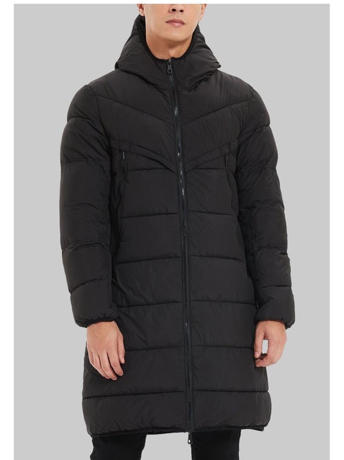 doudoune longue Kebello - Kiabi