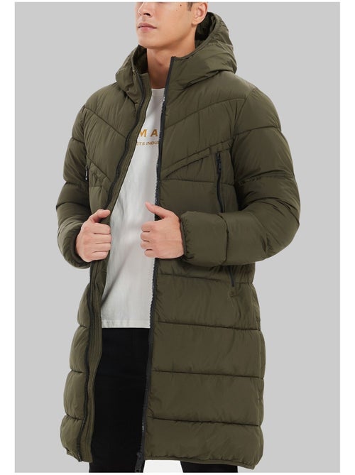 doudoune longue Kebello - Kiabi