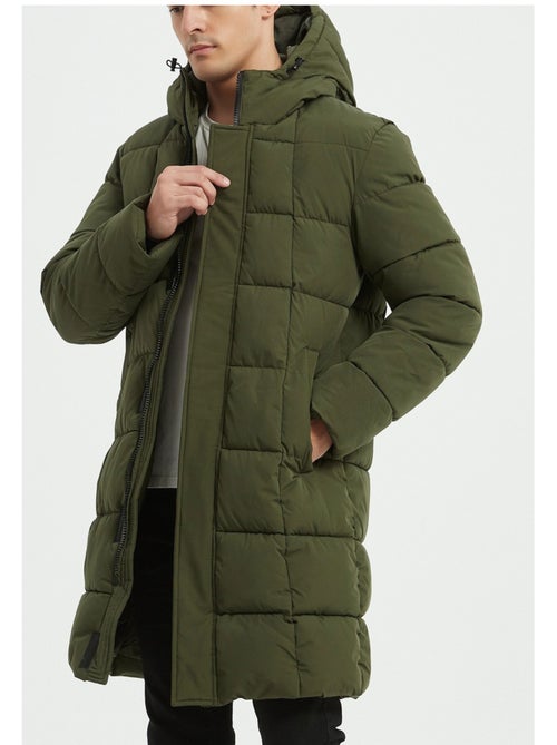 doudoune longue Kebello - Kiabi