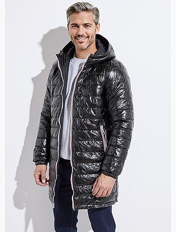 Doudoune longue réversible à capuche - AFIBEL