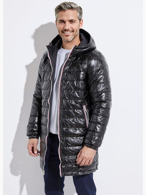 Doudoune longue réversible à capuche - AFIBEL - Kiabi