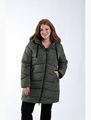 Doudoune longue unie PAPRIKA