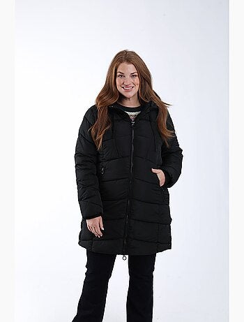 Doudoune longue unie PAPRIKA