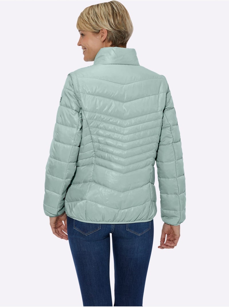 Doudoune Manches Amovibles - Taille Standard - Witt Menthe - Kiabi