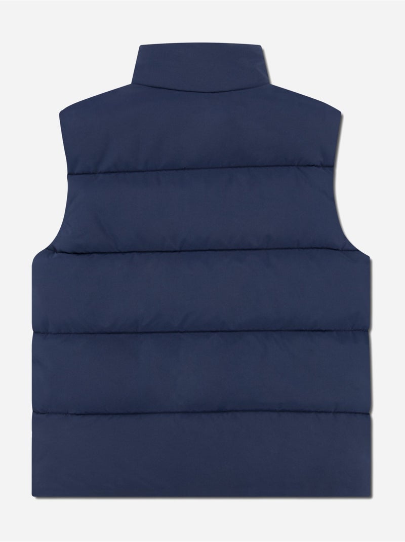 Doudoune matelassé sans manches - lacoste Bleu marine - Kiabi