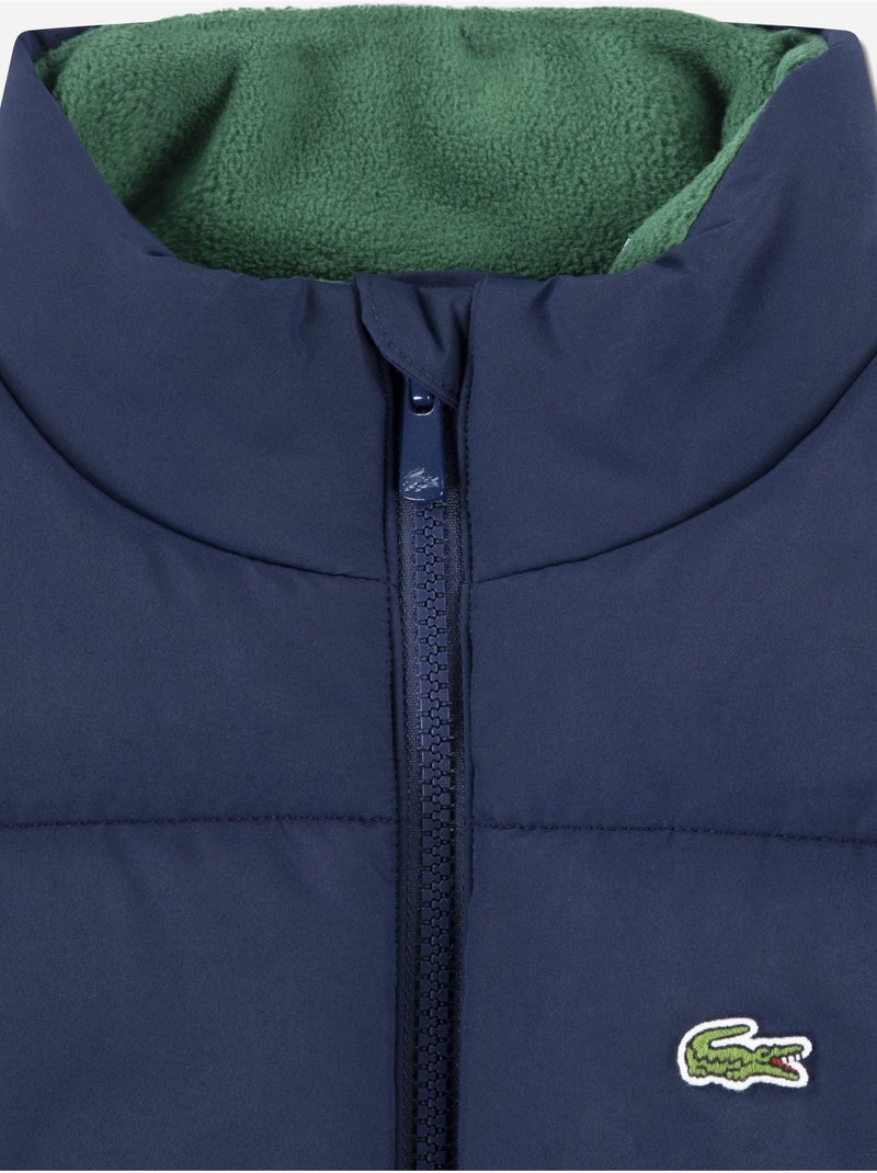 Doudoune matelassé sans manches - lacoste Bleu marine - Kiabi