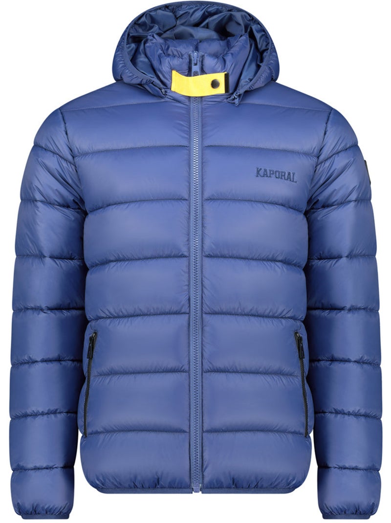 Doudoune matelassée à capuche avalancheoral hood – kaporal Bleu jean - Kiabi