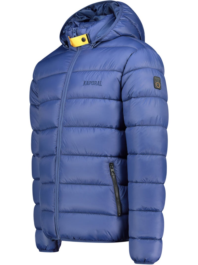 Doudoune matelassée à capuche avalancheoral hood – kaporal Bleu jean - Kiabi