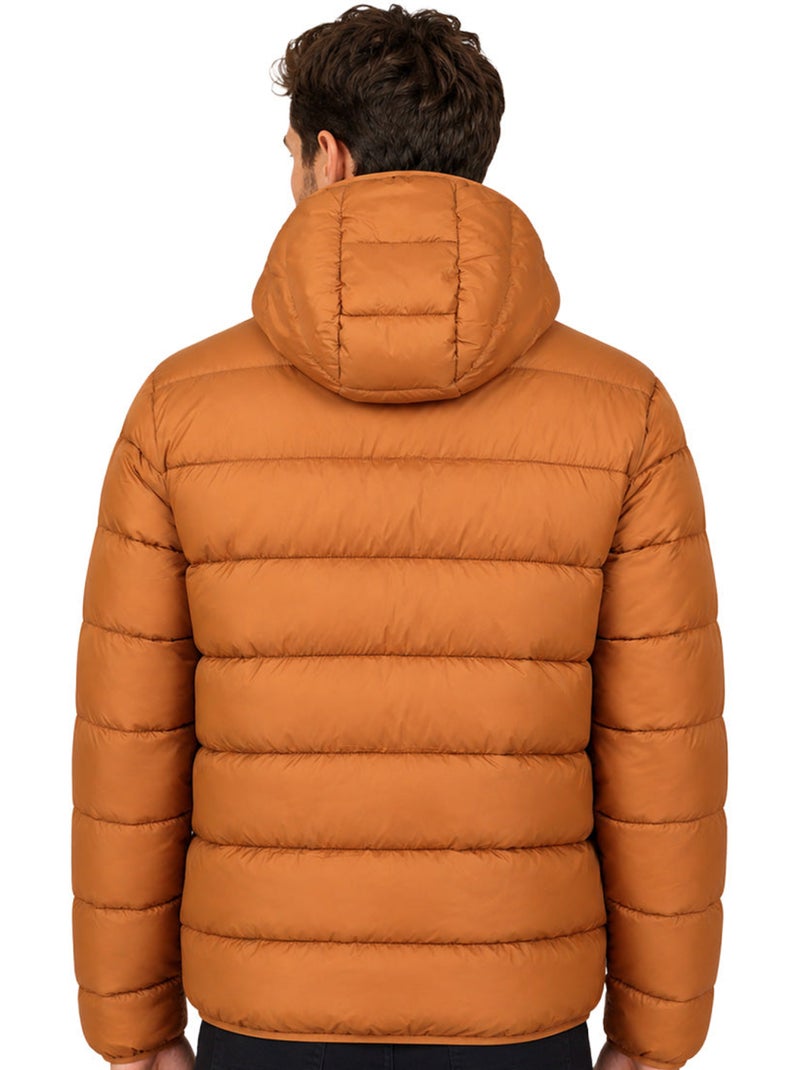 Doudoune matelassée à capuche avalancheoral hood – kaporal Camel - Kiabi