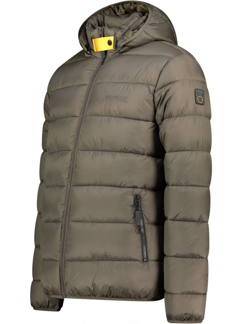 Doudoune matelassée à capuche avalancheoral hood – kaporal Kaki - Kiabi