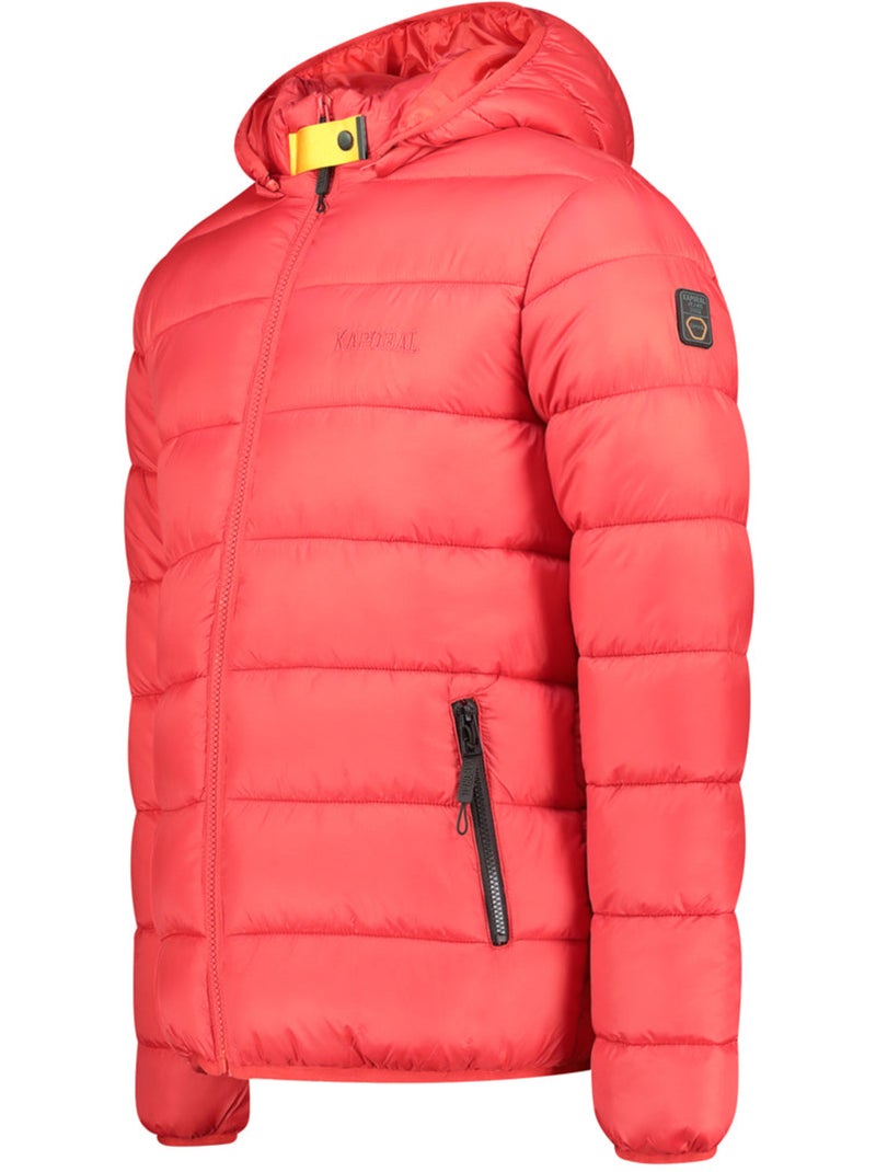 Doudoune matelassée à capuche avalancheoral hood – kaporal Rouge - Kiabi