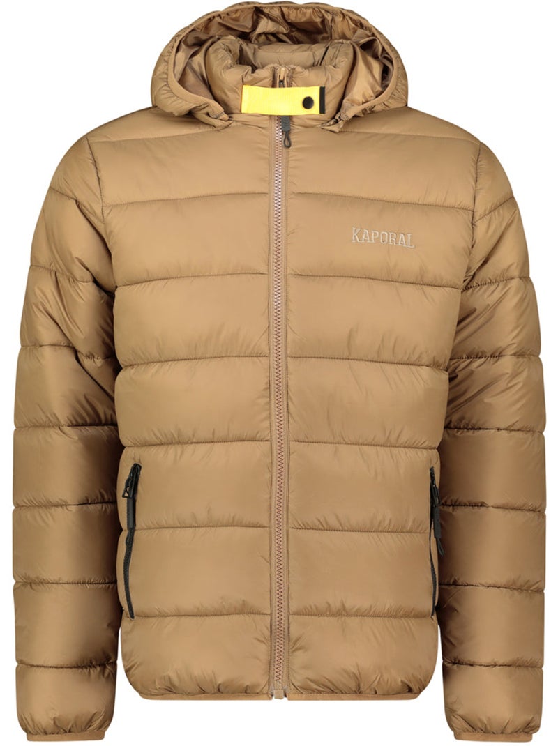 Doudoune matelassée à capuche avalancheoral hood – kaporal Taupe - Kiabi