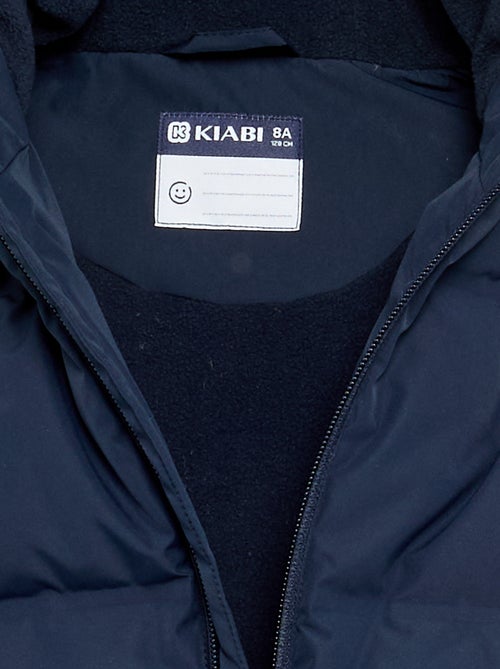 Doudoune matelassée à capuche - Kiabi