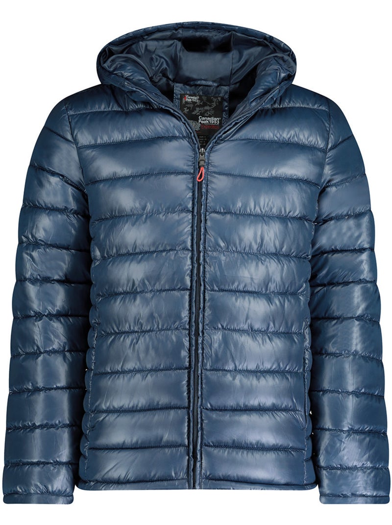 Doudoune matelassée à capuche calendreak – canadian peak Bleu marine - Kiabi