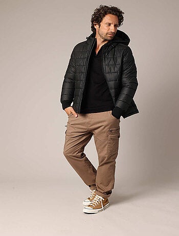 Doudoune matelassée à capuche 'Deeluxe'