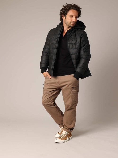 Doudoune matelassée à capuche 'Deeluxe' - Kiabi