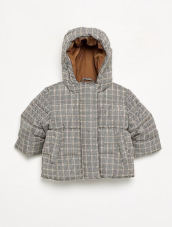 Doudoune matelassée à capuche