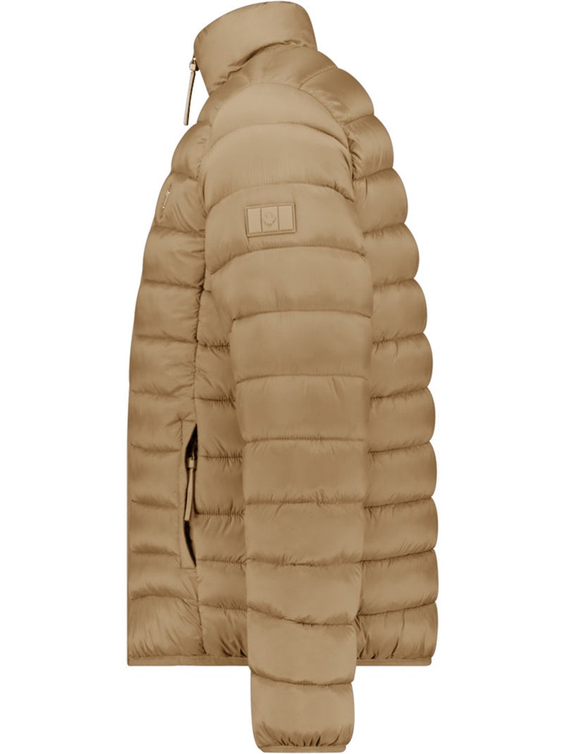 Doudoune matelassée amitaleak – canadian peak Taupe - Kiabi