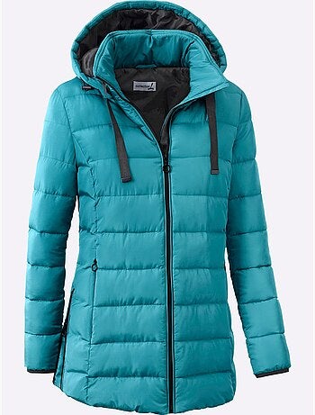 Doudoune matelassée avec capuche amovible et poches zippées - Taille standard - Witt