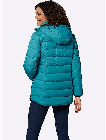 Doudoune matelassée avec capuche amovible et poches zippées - Taille standard - Witt