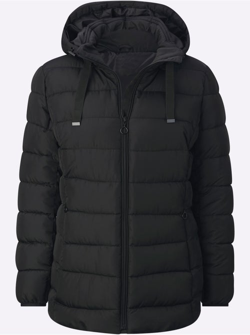 Doudoune matelassée avec capuche amovible et poches zippées - Taille standard - Witt - Kiabi