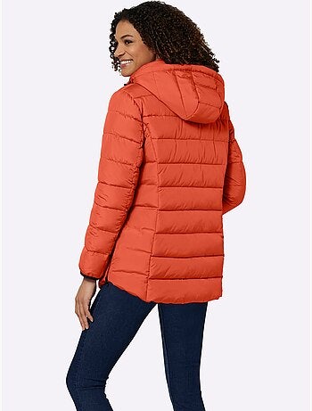 Doudoune matelassée avec capuche amovible et poches zippées - Taille standard - Witt