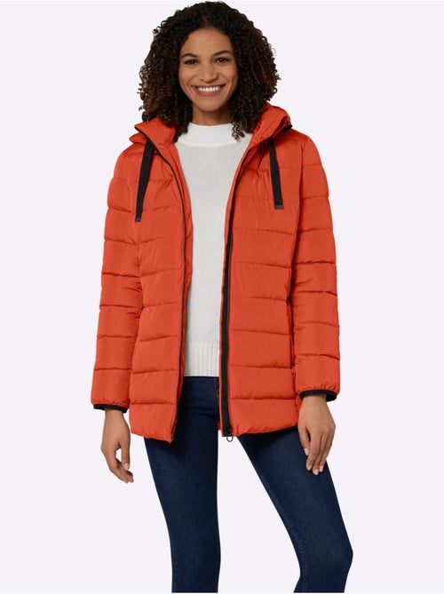 Doudoune matelassée avec capuche amovible et poches zippées - Taille standard - Witt - Kiabi Doudoune matelassée avec capuche amovible et poches zippées - Taille standard - Witt - Kiabi