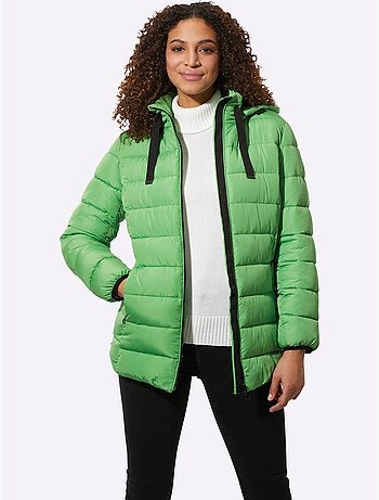 Doudoune matelassée avec capuche amovible et poches zippées - Taille standard - Witt