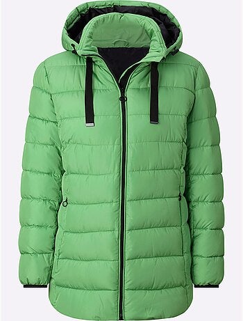 Doudoune matelassée avec capuche amovible et poches zippées - Taille standard - Witt