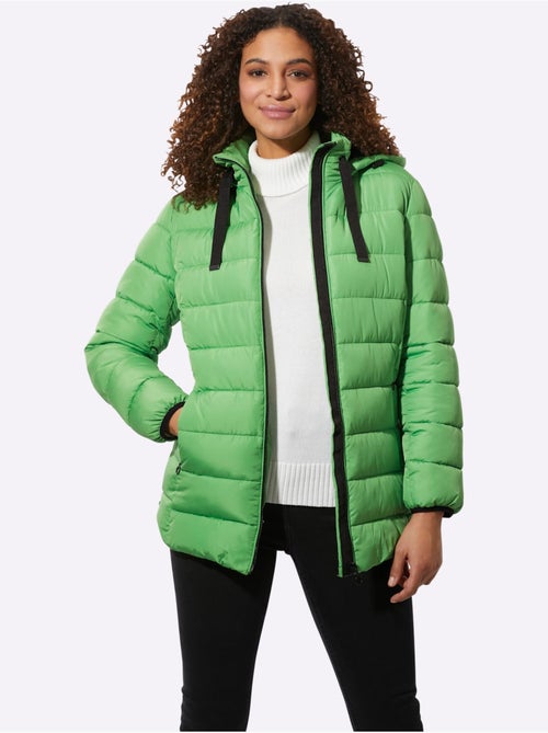 Doudoune matelassée avec capuche amovible et poches zippées - Taille standard - Witt - Kiabi Doudoune matelassée avec capuche amovible et poches zippées - Taille standard - Witt - Kiabi