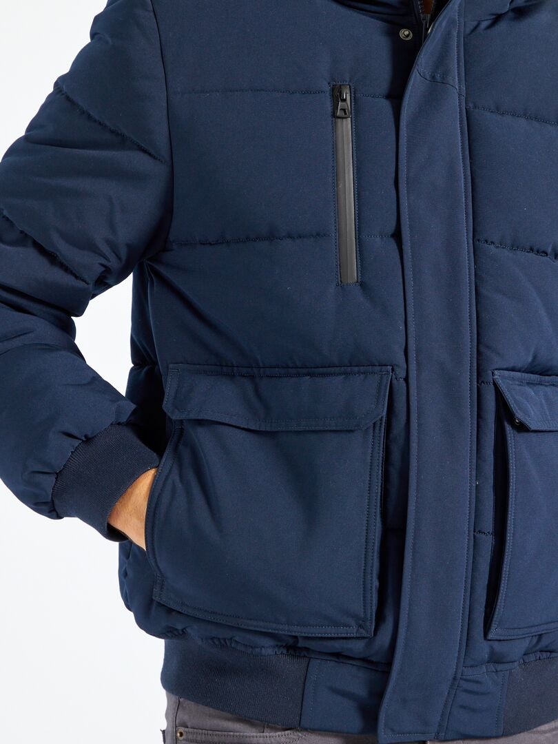 Doudoune Matelassée Peggy-Ho Bleu Marine - Taille 54/XL, Neuve Avec étiquette - Chaude