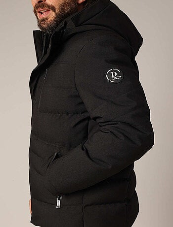 Doudoune matelassée avec capuche et poches zippées 'Deeluxe'