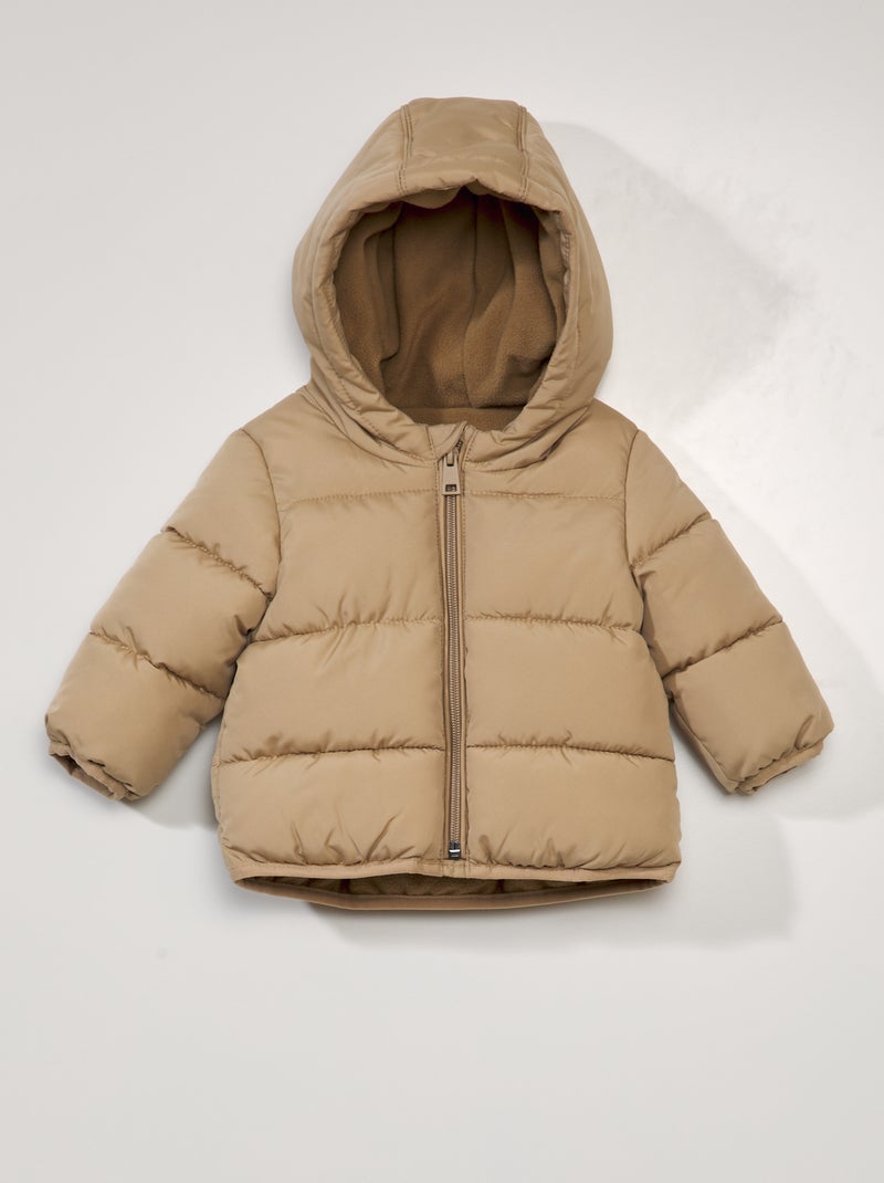 Doudoune matelassée BEIGE - Kiabi