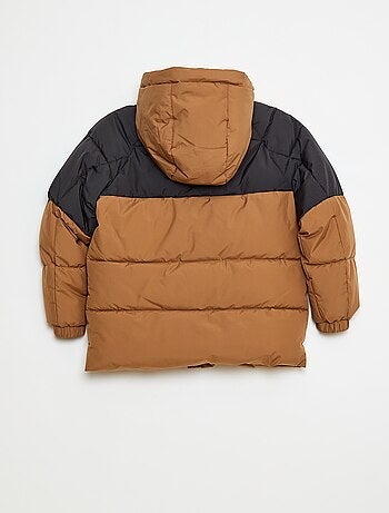 Doudoune matelassée bicolore