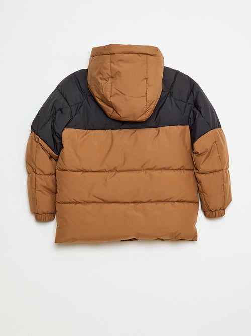 Doudoune matelassée bicolore - Kiabi