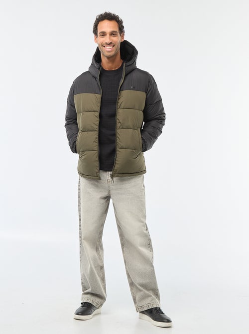 Doudoune matelassée bicolore 'JJ Rebel' - Kiabi