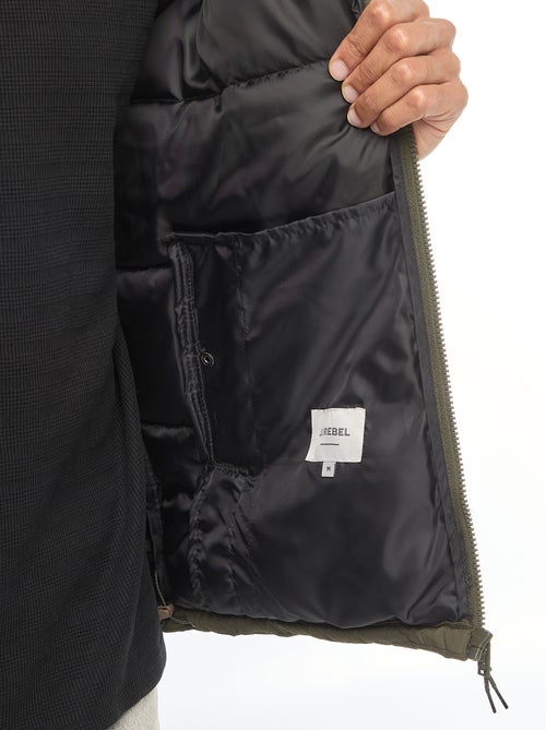 Doudoune matelassée bicolore 'JJ Rebel' - Kiabi