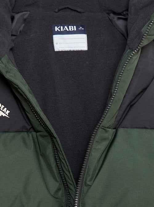 Doudoune matelassée bicolore - Kiabi