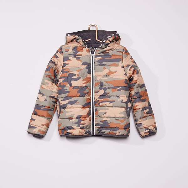 doudoune doublée polaire garçon