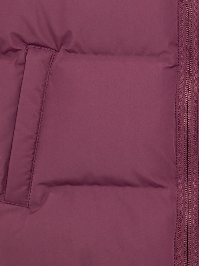 Doudoune matelassée doublée Violet - Kiabi